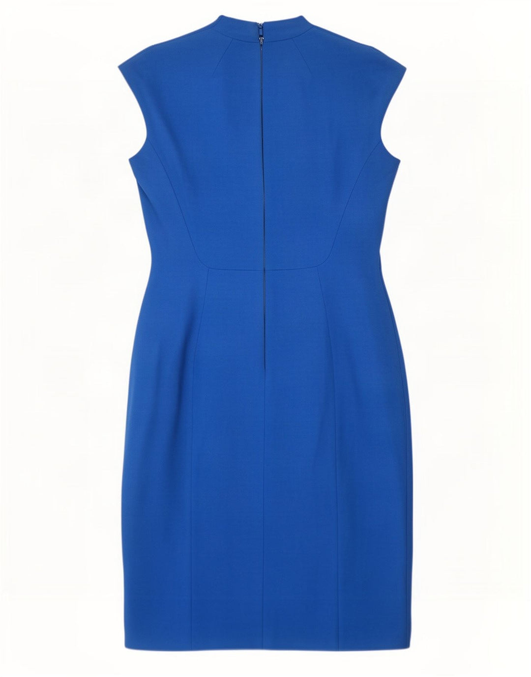 Abito tubino da donna Karen Millen UK 14 Viscosa blu medio