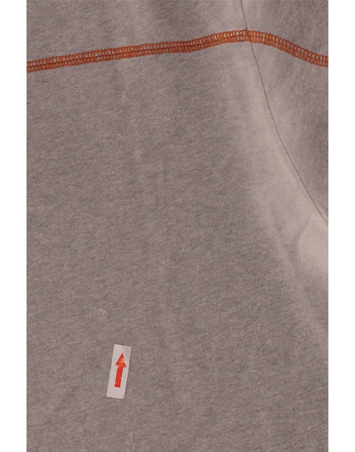 T-shirt grafica da uomo Gas Top XL grigio color block