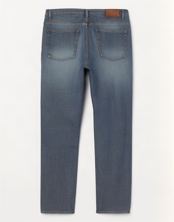 Jeans dritti da uomo Calvin Klein W32 L30 cotone blu