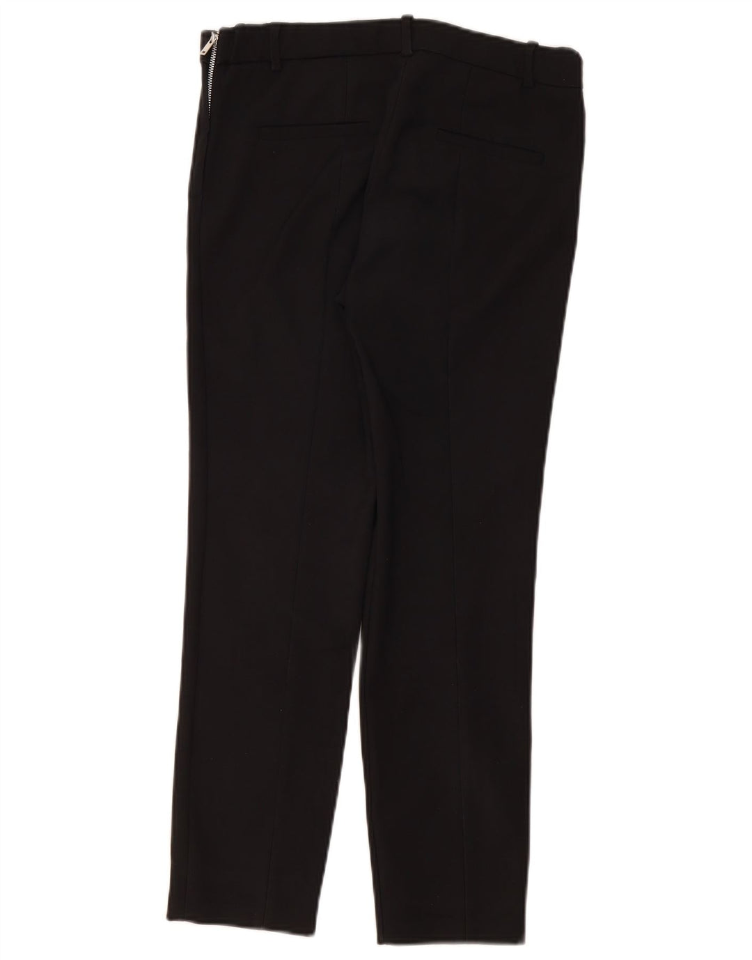 Pantaloni casual slim da donna Zara piccoli W27 L26 neri