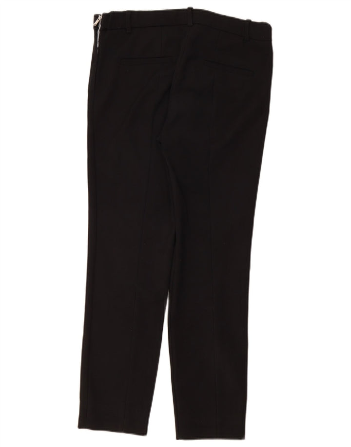 Pantaloni casual slim da donna Zara piccoli W27 L26 neri