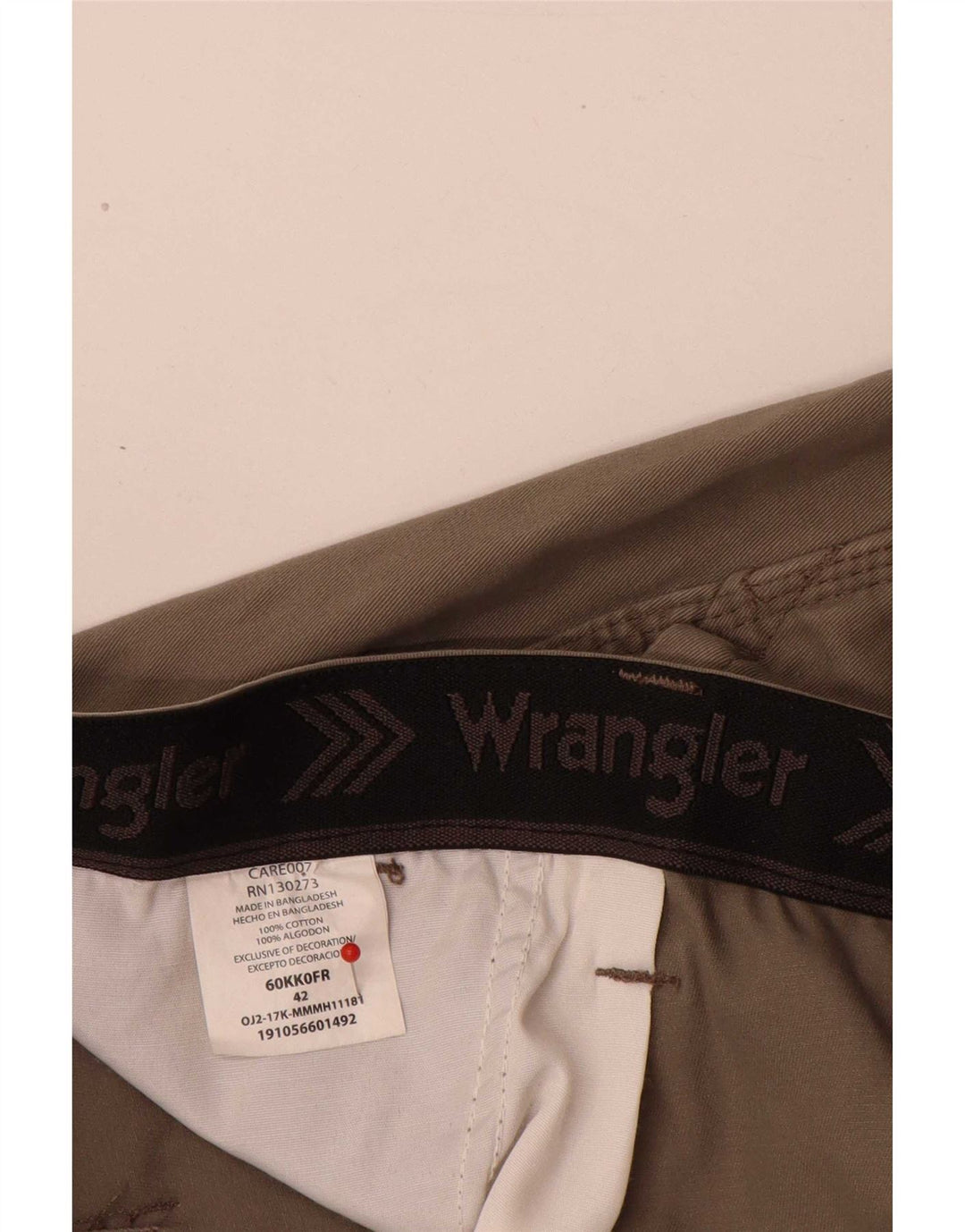Pantaloncini cargo da uomo Wrangler XL W42 in cotone grigio