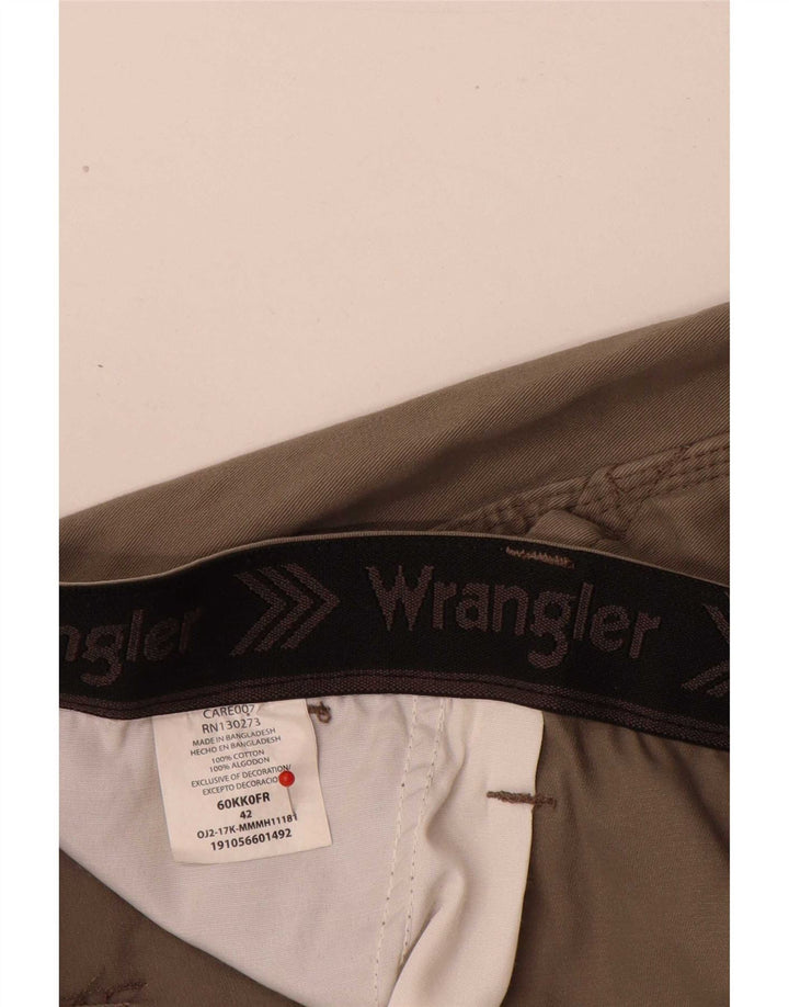 Pantaloncini cargo da uomo Wrangler XL W42 in cotone grigio