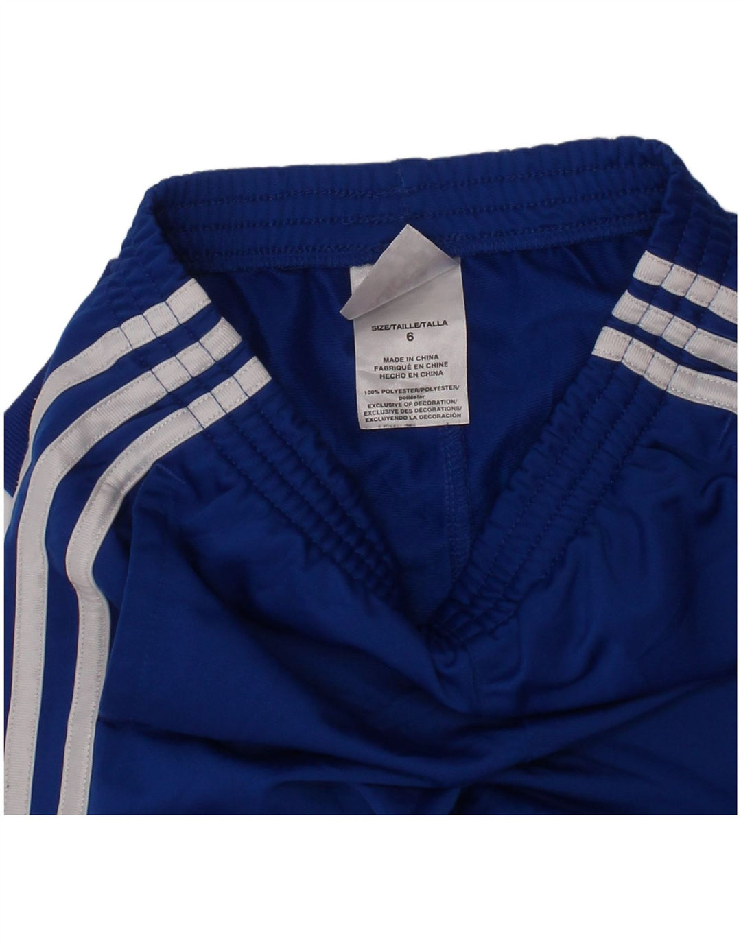 Pantaloni della tuta da ragazzo Adidas Joggers 5-6 anni in poliestere blu