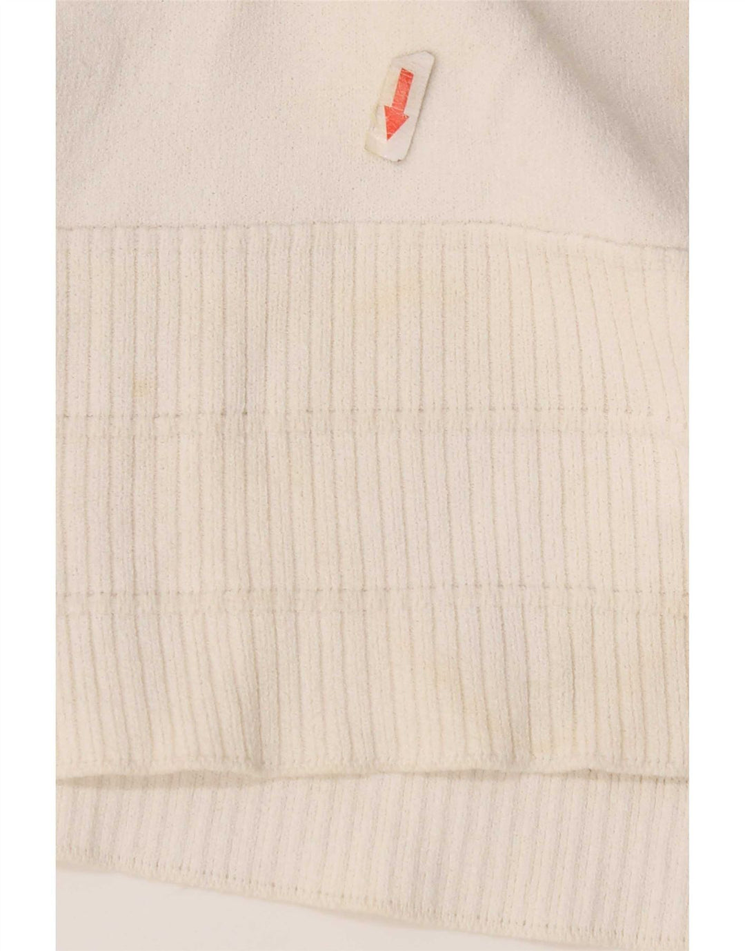 Gianfranco Ferre Maglione da donna con scollo a barca UK 10 piccolo bianco