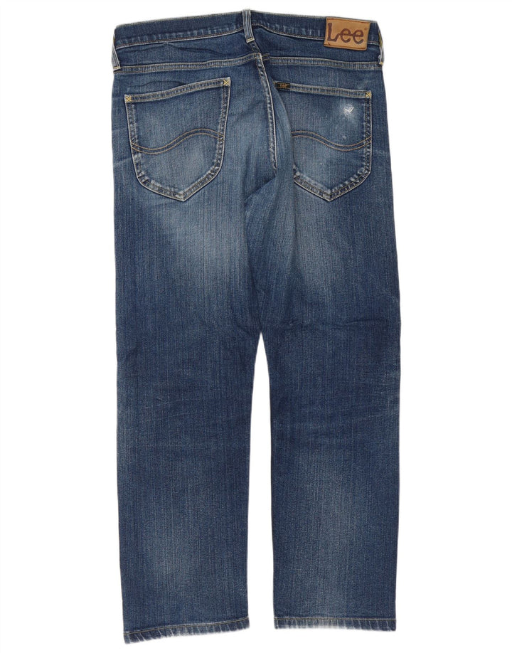 Jeans dritti Lee Blake da uomo W34 L28 cotone blu