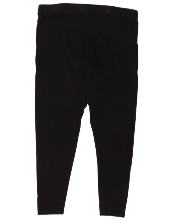 Leggings da donna Marks & Spencer UK 16 grande cotone nero