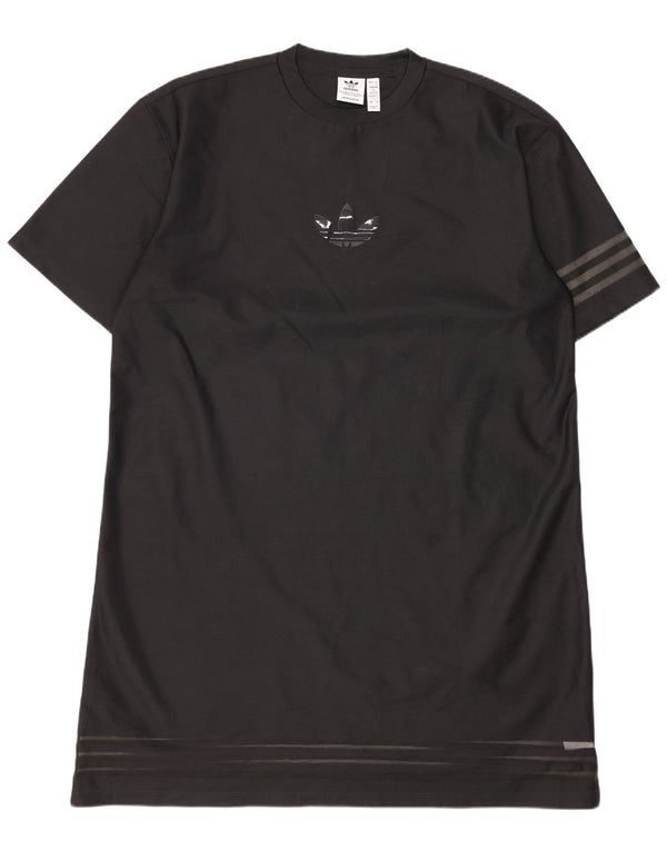 Abito t-shirt oversize da donna Adidas EU 34 XS poliestere nero