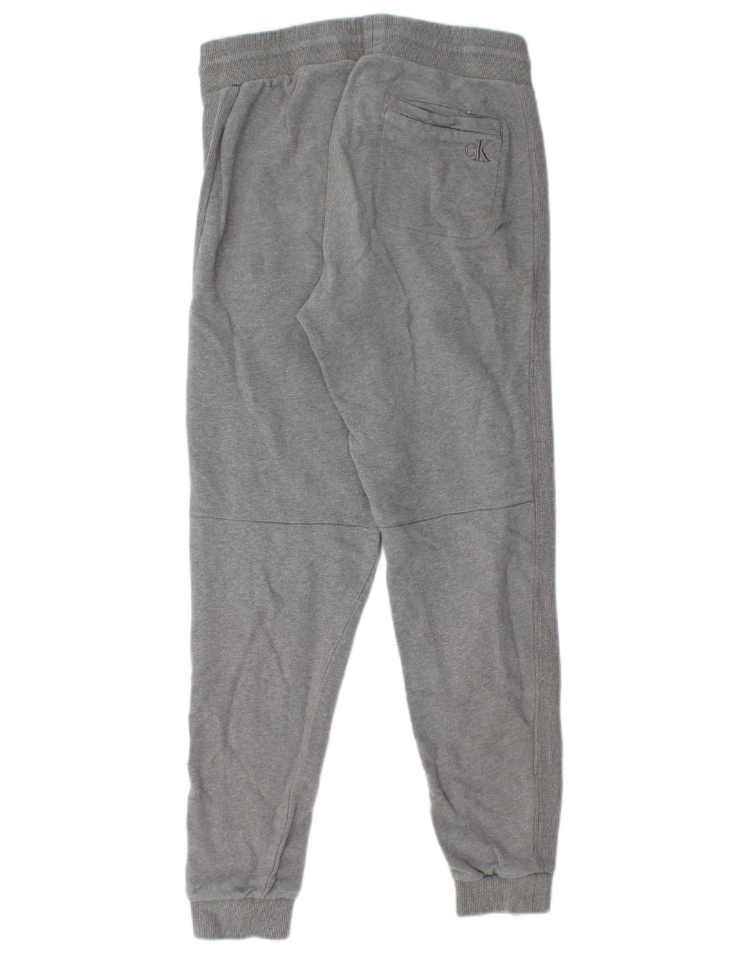 CALVIN KLEIN Pantaloni da tuta da uomo Joggers piccoli in cotone grigio