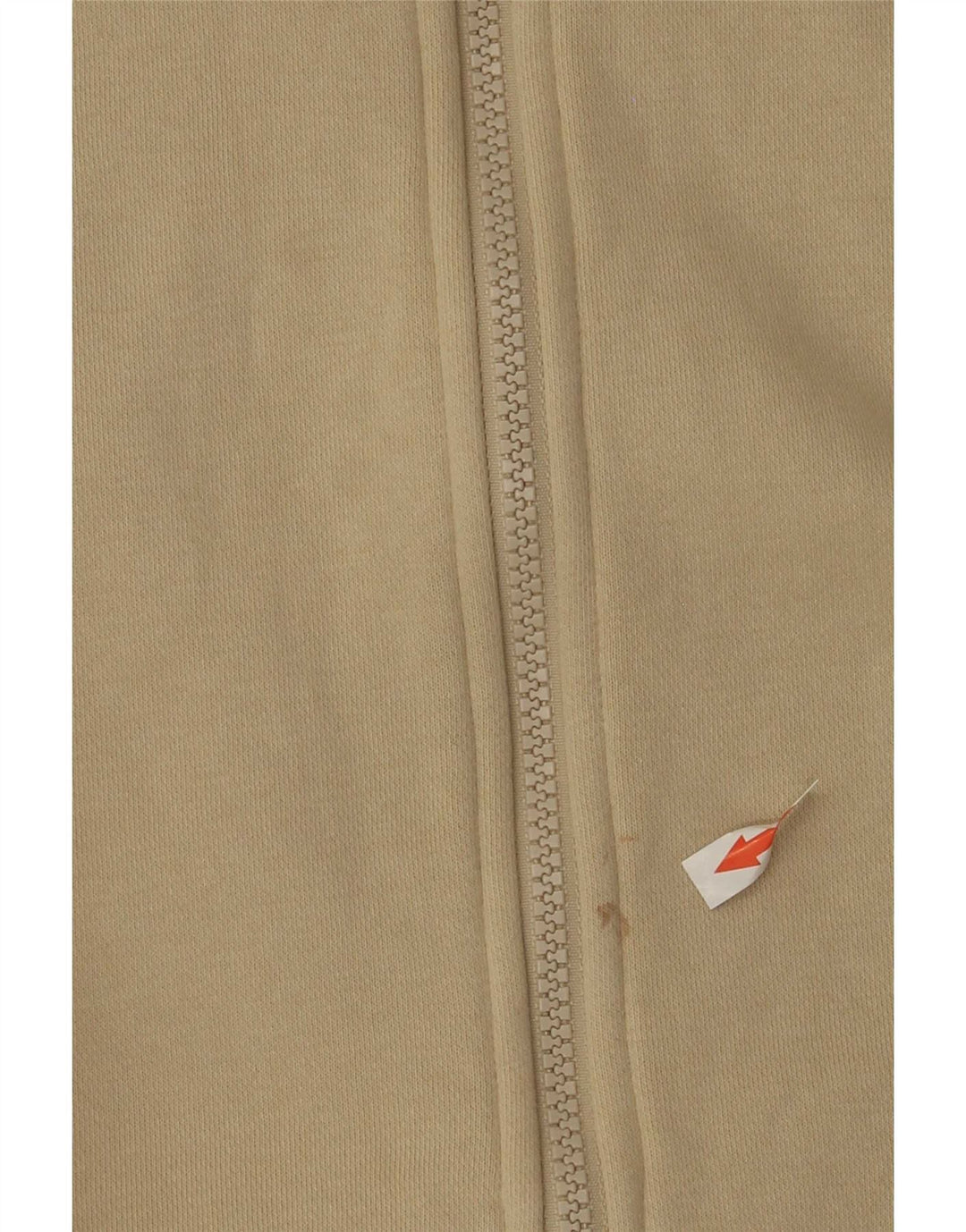 Felpa con cappuccio e zip Jordan da uomo in cotone beige medio