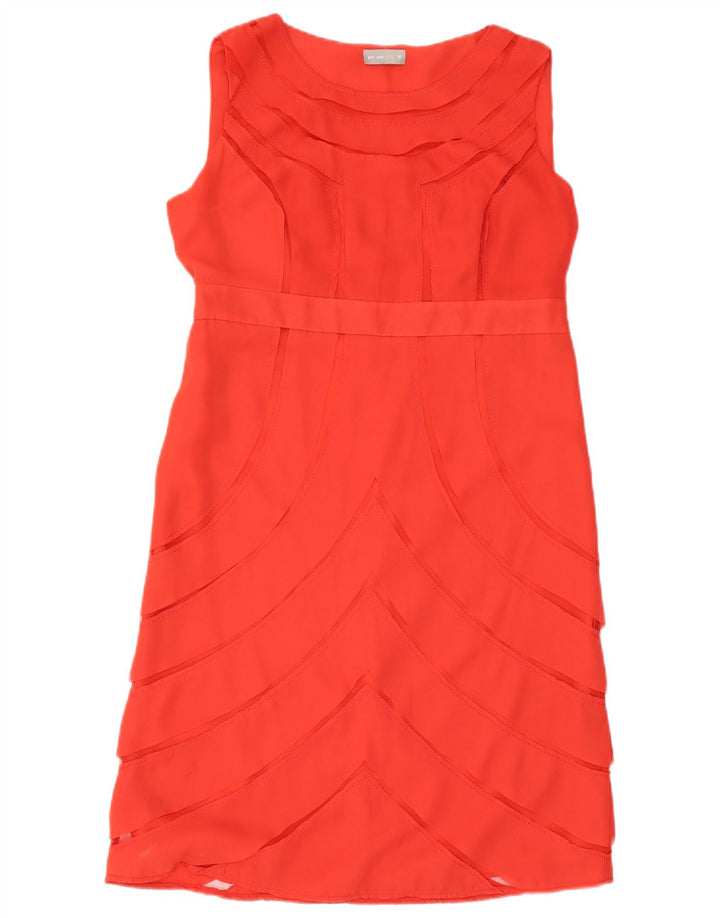 Abito tubino senza maniche Marks & Spencer Per Una da donna UK 16 Large Rosso