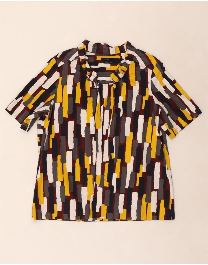 Camicetta da donna a maniche corte Cos EU 38 media multicolore geometrica