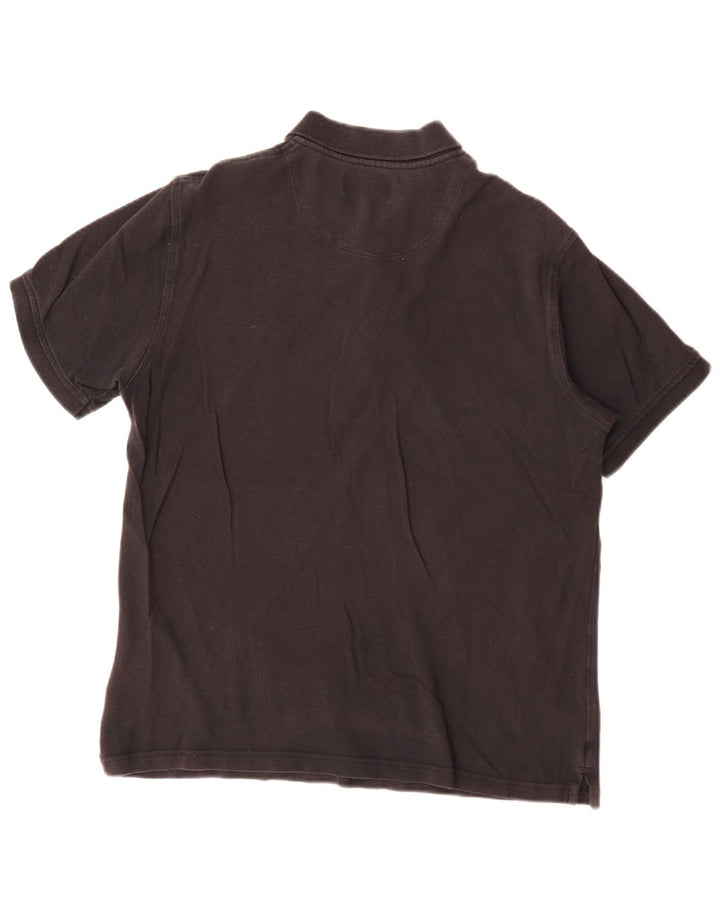 Polo da uomo Lyle & Scott XL in cotone nero