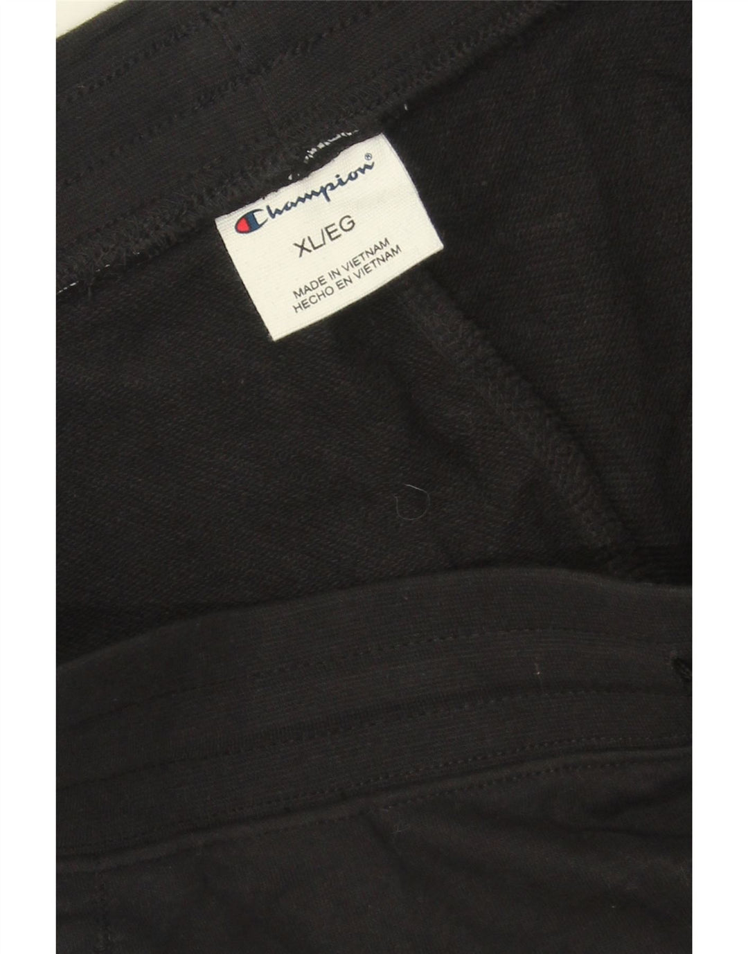 CHAMPION Mens Sport Shorts XL  Black Cotton Vintage Champion and Second-Hand Champion from Messina Hembry 