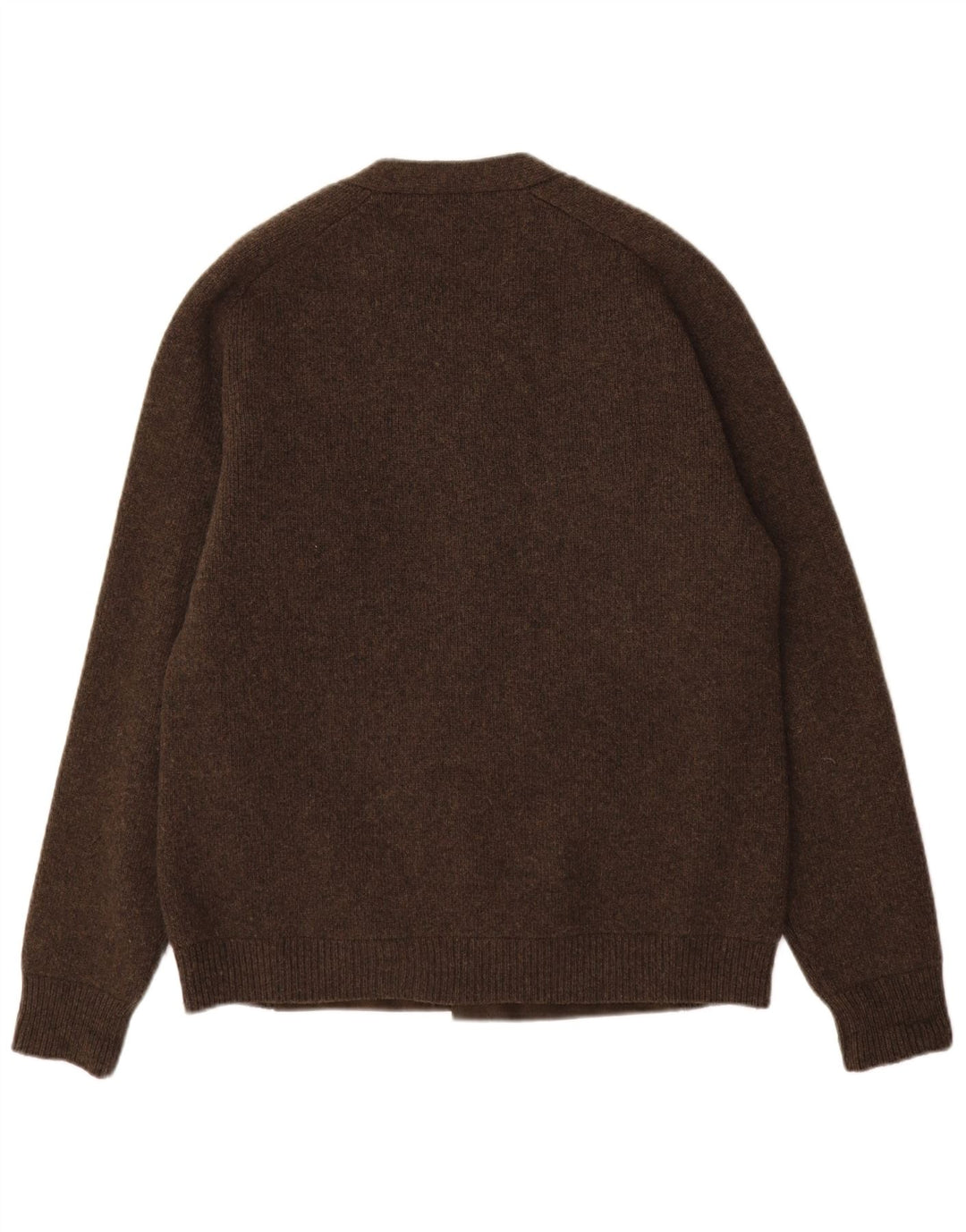 Maglione Cardigan Uomo Roberto Collina IT 50 Lana Marrone Medio