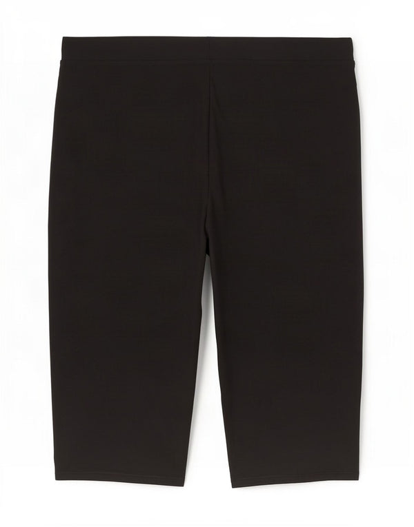 Leggings Capri da donna Marks & Spencer UK 24 4XL cotone nero