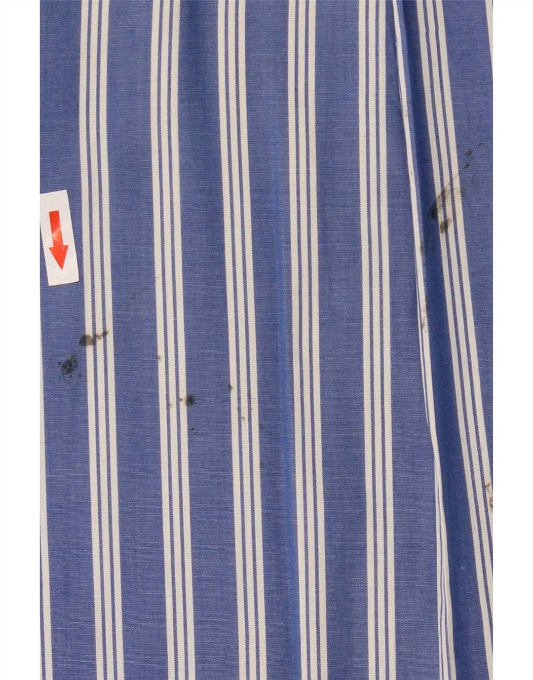 Camicia a maniche corte da uomo Chaps a righe grandi blu
