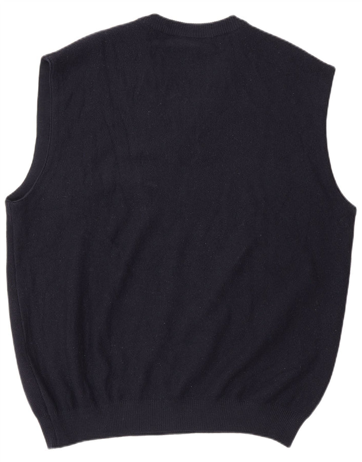 Canottiera da uomo Navigare 2XL in lana blu navy