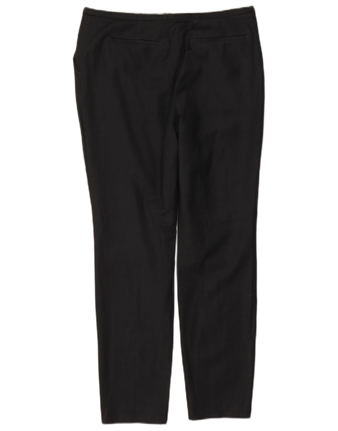 Pantaloni da abito slim da donna Ted Baker taglia 2 piccoli W30 L28 lana nera