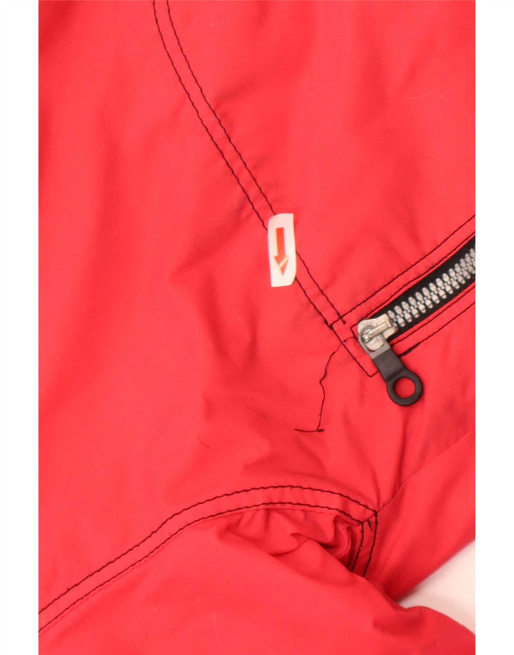 Giacca da sci grafica da uomo Capt. Cook UK 40 Large Red Colourblock in poliammide
