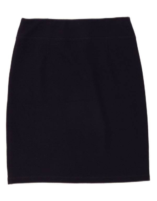 Gonna dritta da donna White Stuff UK 14 Large W36 poliestere blu navy