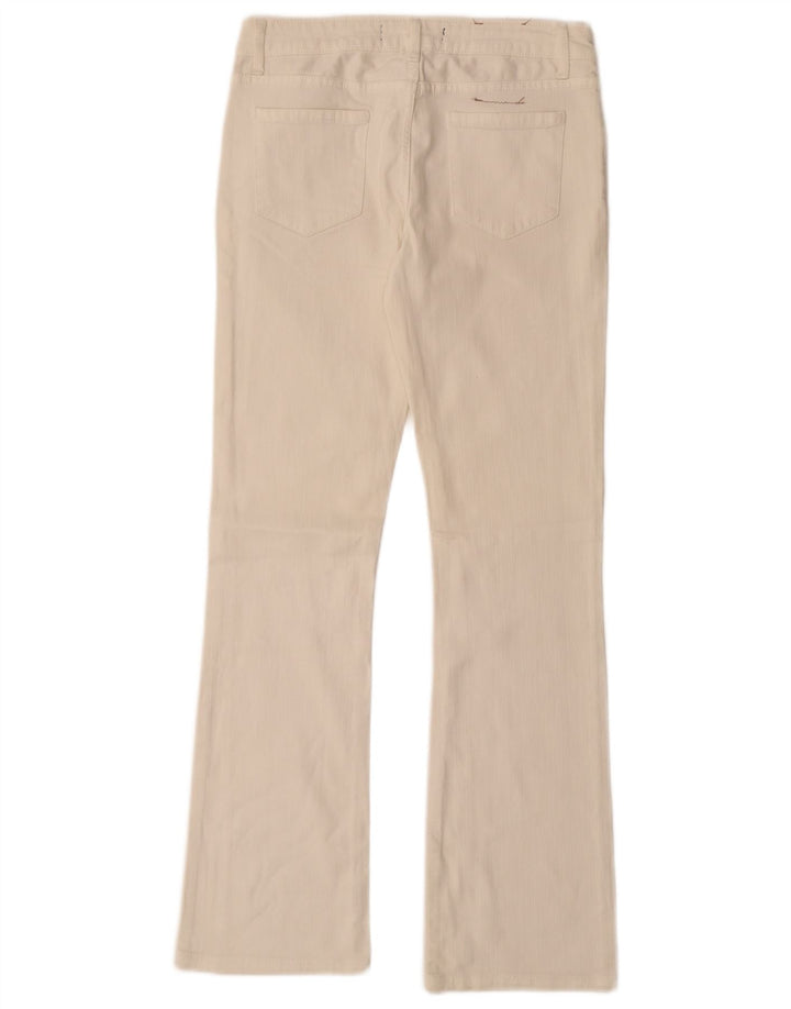 Jeans Bootcut da donna Just Cavalli W26 L30 cotone bianco