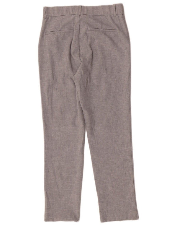 Pantaloni chino dritti da donna Zara XS W24 L26 Grigi