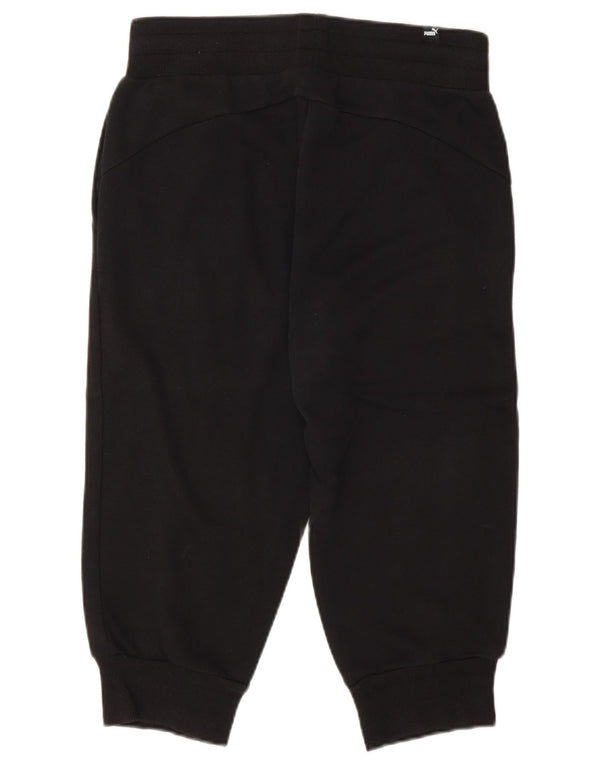 Pantaloni da tuta da donna Puma Capri Joggers UK 10 Small Black Cotton