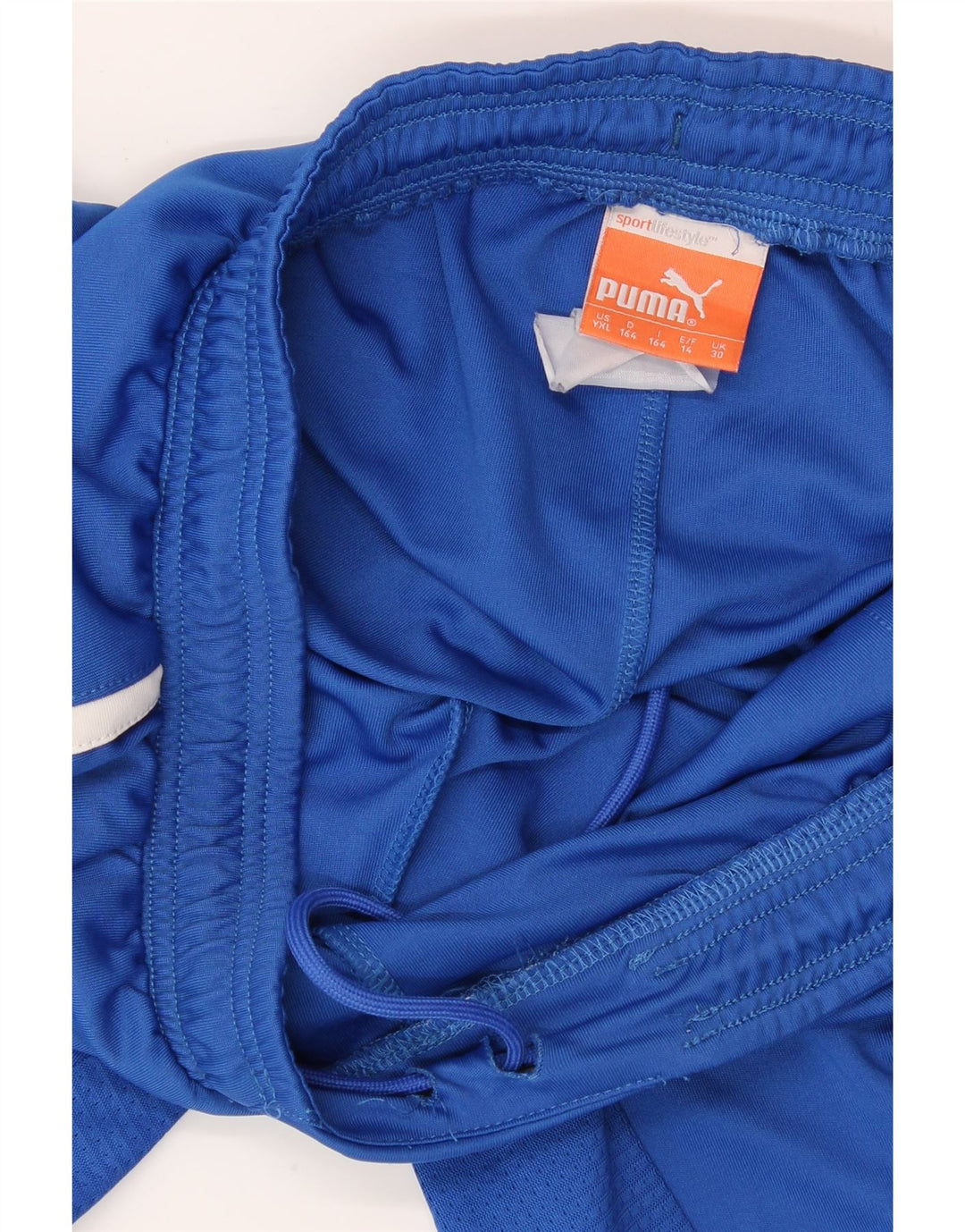 PUMA Boys Italia Sport Shorts 13-14 Years Blue Vintage Puma and Second-Hand Puma from Messina Hembry 