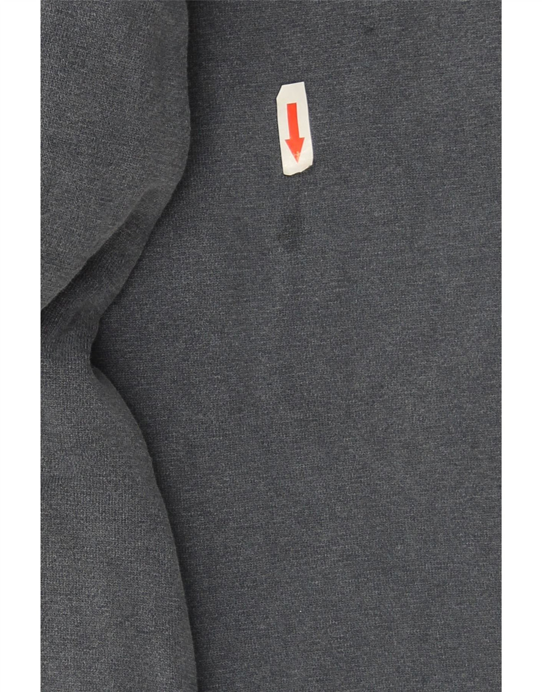 Felpa da uomo con collo con zip Orvis, maglione grande, cotone grigio