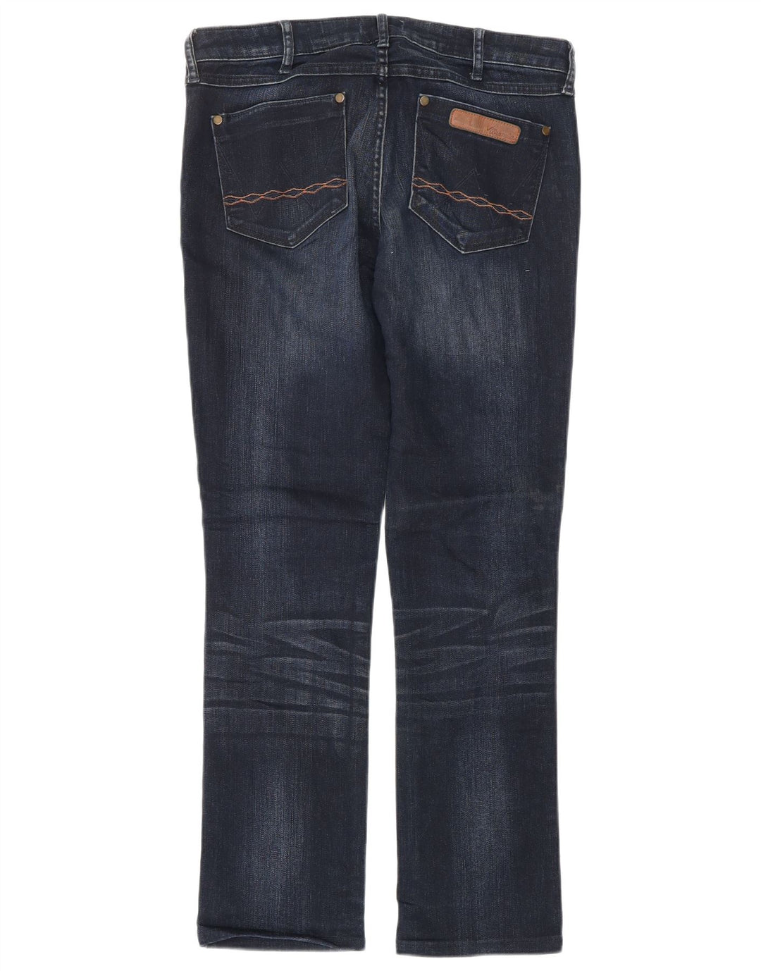 WRANGLER Womens Lia Slim Jeans W30 L28 Navy Blue Cotton