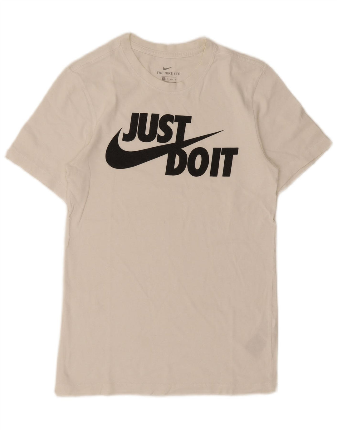 T-shirt grafica da uomo Nike Top XS in cotone bianco