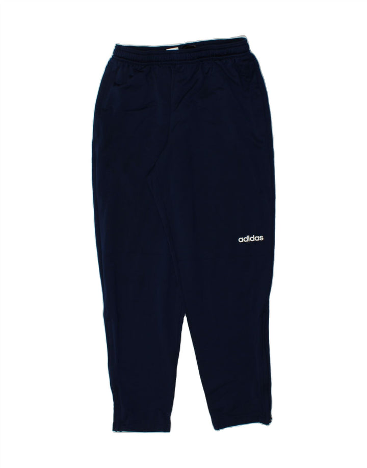 ADIDAS Mens Tracksuit Trousers Medium  Navy Blue Polyester Vintage Adidas and Second-Hand Adidas from Messina Hembry 
