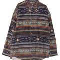 C&A Mens Shirt Size 39/40 Medium Navy Blue Striped Cotton Vintage C&A and Second-Hand C&A from Messina Hembry 