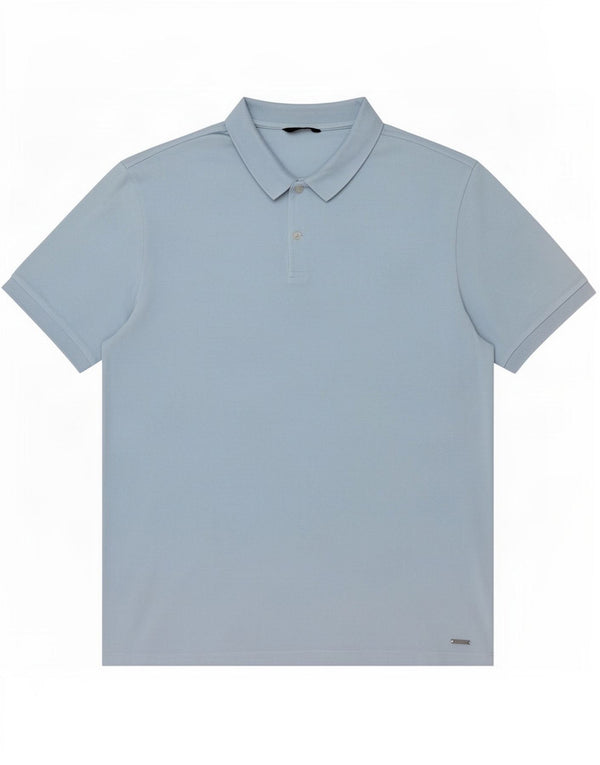 Polo da uomo Massimo Dutti XL in cotone blu
