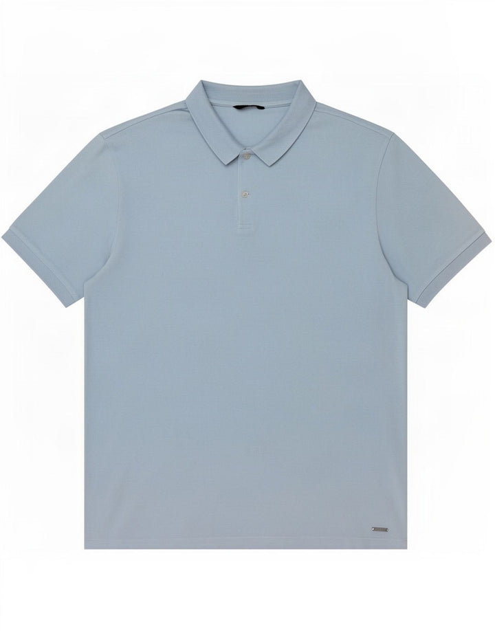 Polo da uomo Massimo Dutti XL in cotone blu