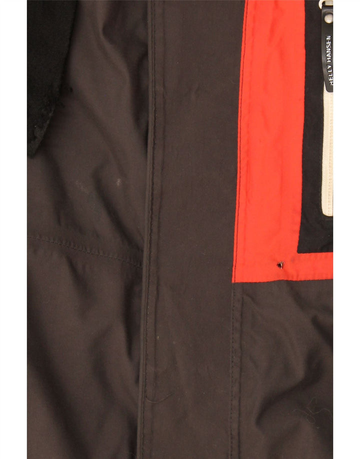 Giacca a vento con cappuccio da uomo Helly Hansen UK 36 Small Grey Colourblock
