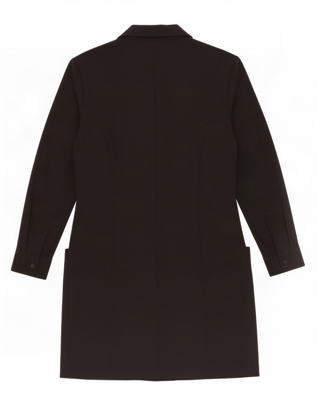 Cappotto doppiopetto da donna Zara UK 12 medio nero