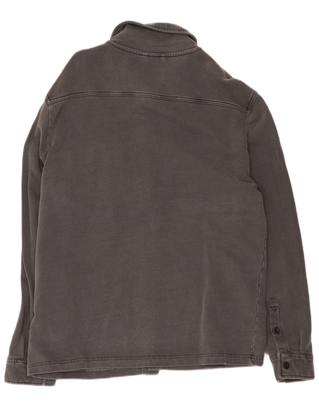 Camicia da uomo Marks & Spencer grande in cotone grigio