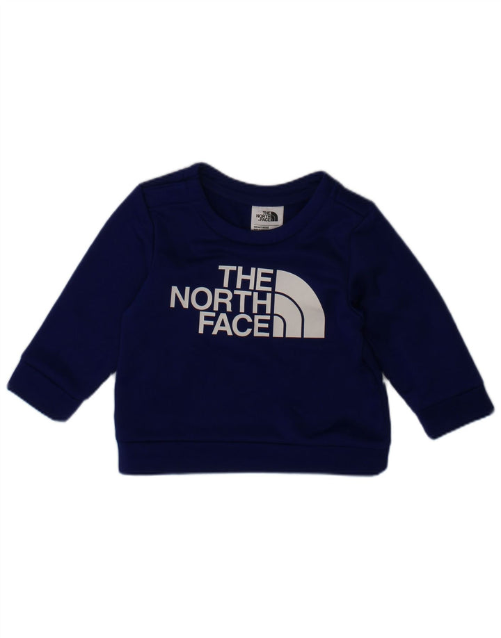 Felpa grafica per neonato THE NORTH FACE 3-6 mesi blu navy