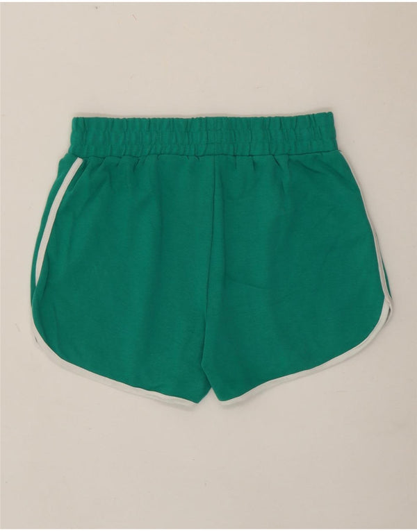 Pantaloncini sportivi da donna Fila UK 12 cotone verde medio