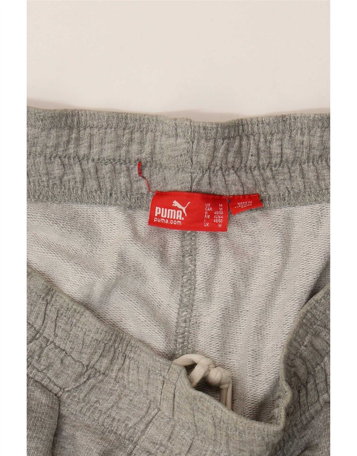 Pantaloncini sportivi Puma da uomo grigio medio color block