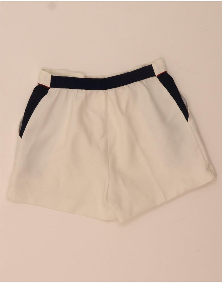 Pantaloncini chino da uomo Aquarium W28 color block bianco medio