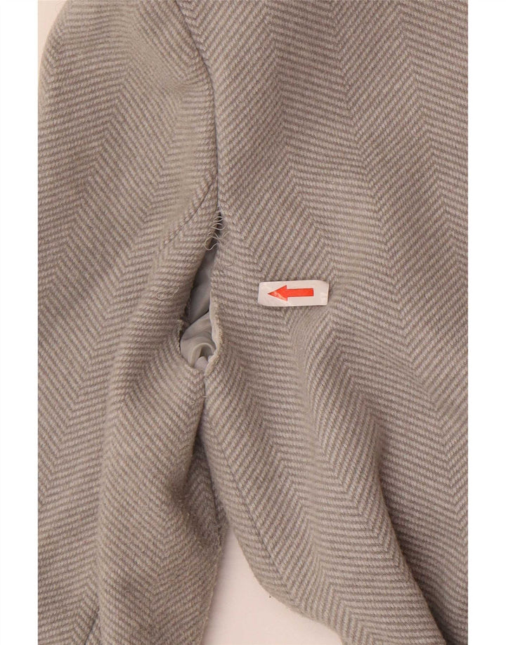 Cappotto da donna Marks & Spencer UK 8 piccolo poliestere grigio