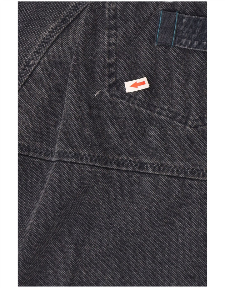 Felpa da uomo con collo con zip Fat Face, maglione grande, cotone blu navy
