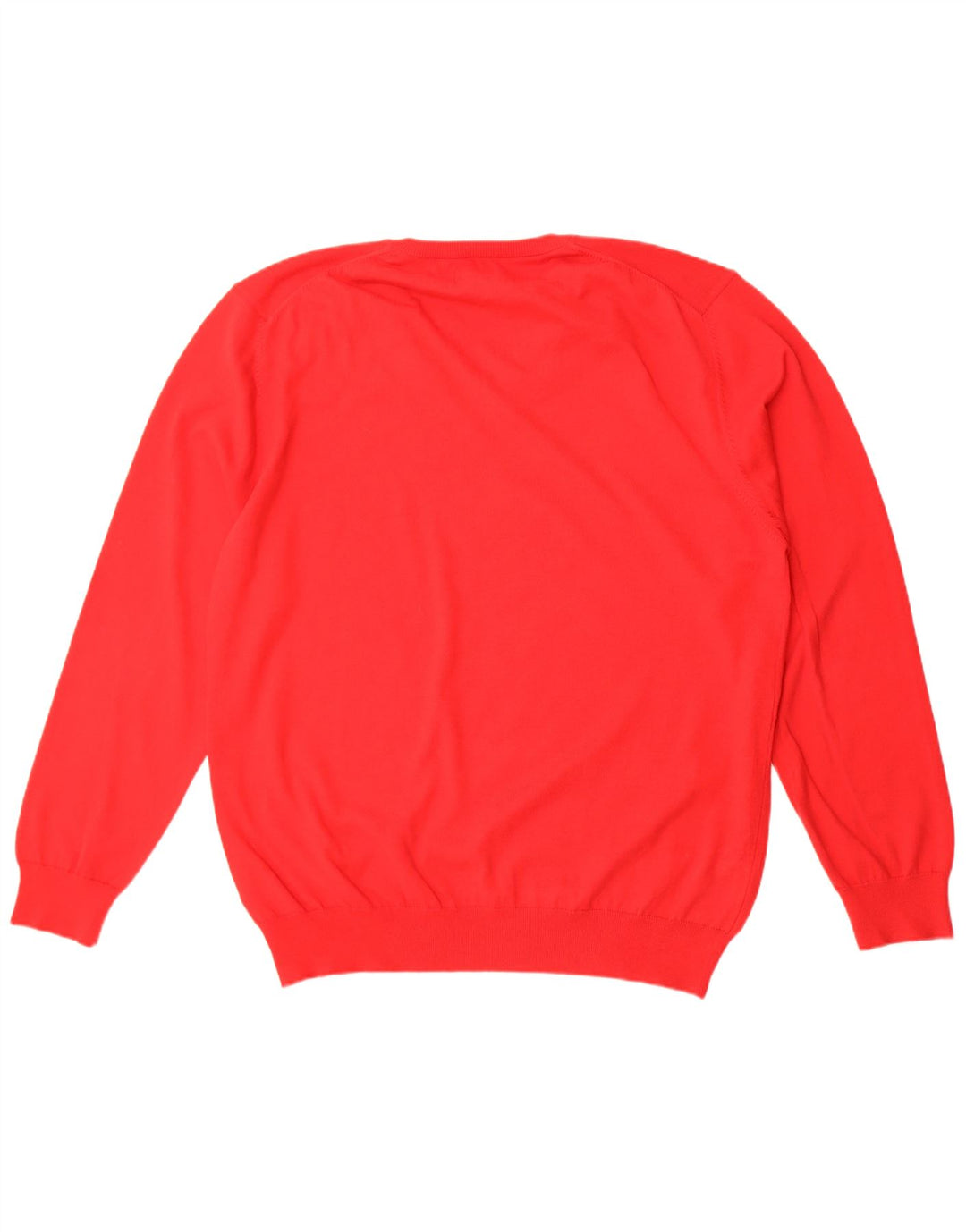 Maglione maglione con scollo a V da uomo Gant 3XL cotone rosso
