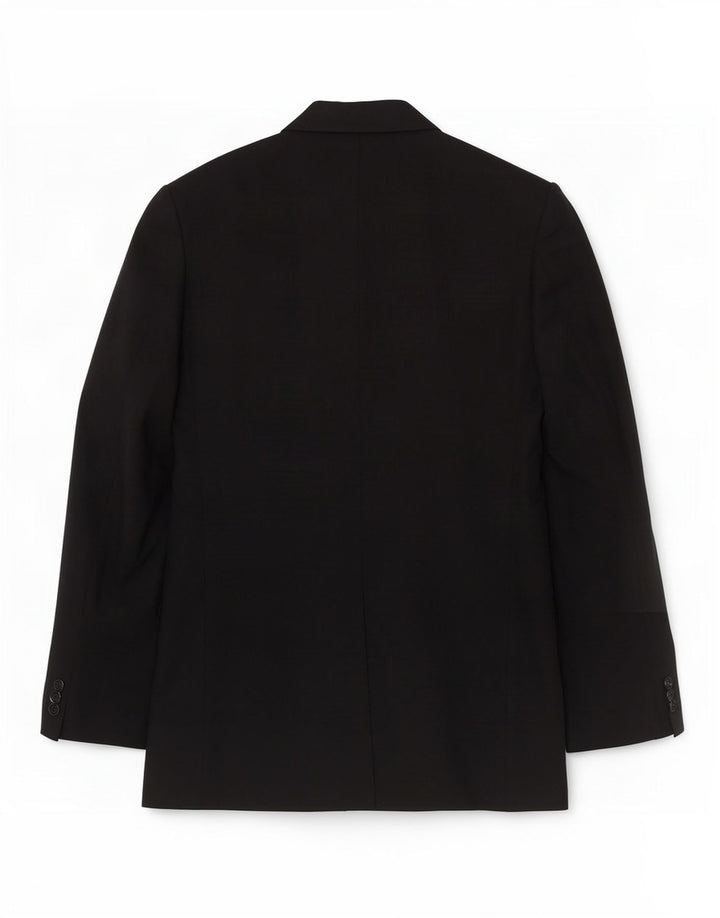 Giacca blazer a 3 bottoni da uomo Marks & Spencer UK 38 lana nera media