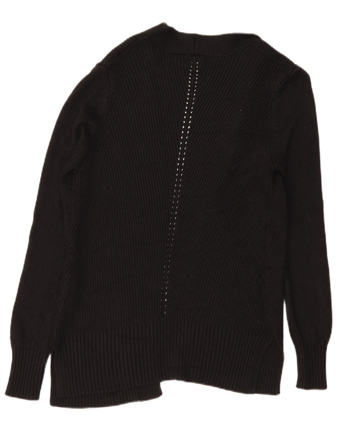 Maglione cardigan aperto da donna Fat Face UK 10 piccolo nero