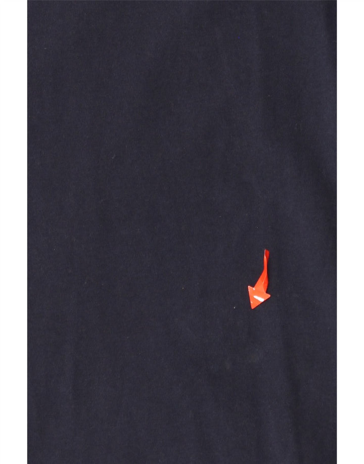 CONVERSE T-shirt da uomo Top XL blu navy in cotone