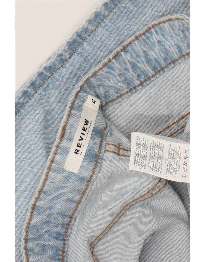 Recensione Pantaloncini di jeans con grafica da uomo XL W38 in cotone blu